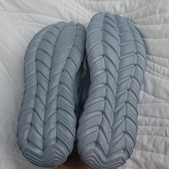 Women Casual Slip On Loafers Breathable Knit Walking Shoes Lightweight Sneakers - Picture 7 of 10